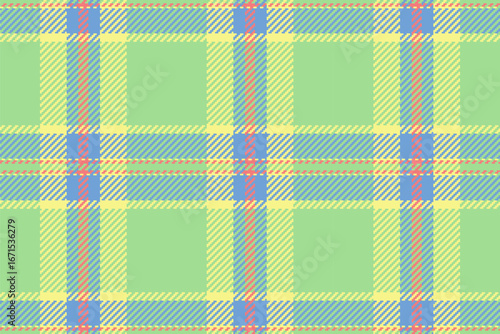 Pastel plaid pattern evokes a nostalgic, vintage feel. Suitable for backgrounds, textiles, fashion, and design projects with a classic or retro aesthetic.