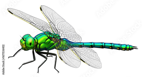 Isolated Dragonfly