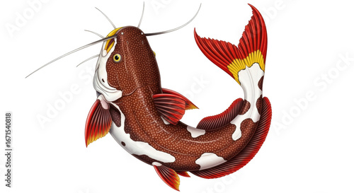 Foto Isolated Redtail Catfish