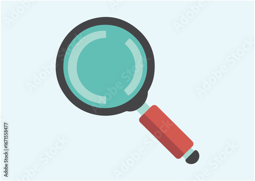 Magnifying glass Icon, Magnifying glass vector