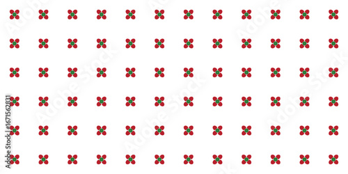 Seamless Repeatable Abstract Geometric Pattern - flower pattern.