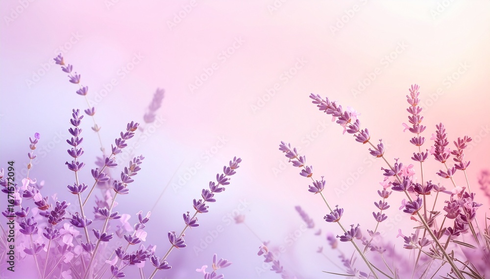 Obraz premium lavender flowers background