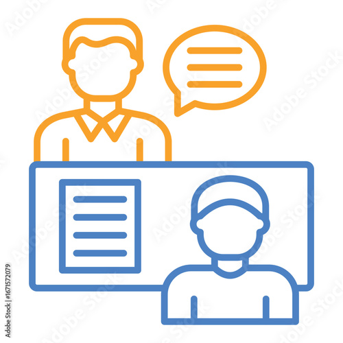 Job interview Icon