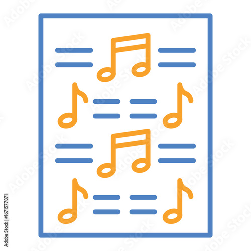 Music sheet Icon