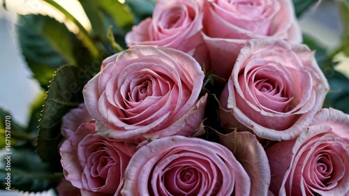 Close-up of pink roses Close-up of pink rose bouquet