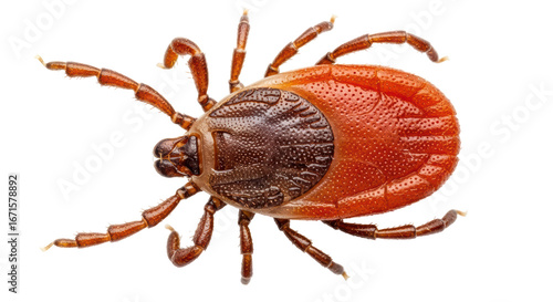 Obraz w ramie Isolated Tick