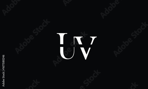 UV,VU,U,V,V,U abstract, letters, logo, monogram, style, symbols, ambitions, icons, 
