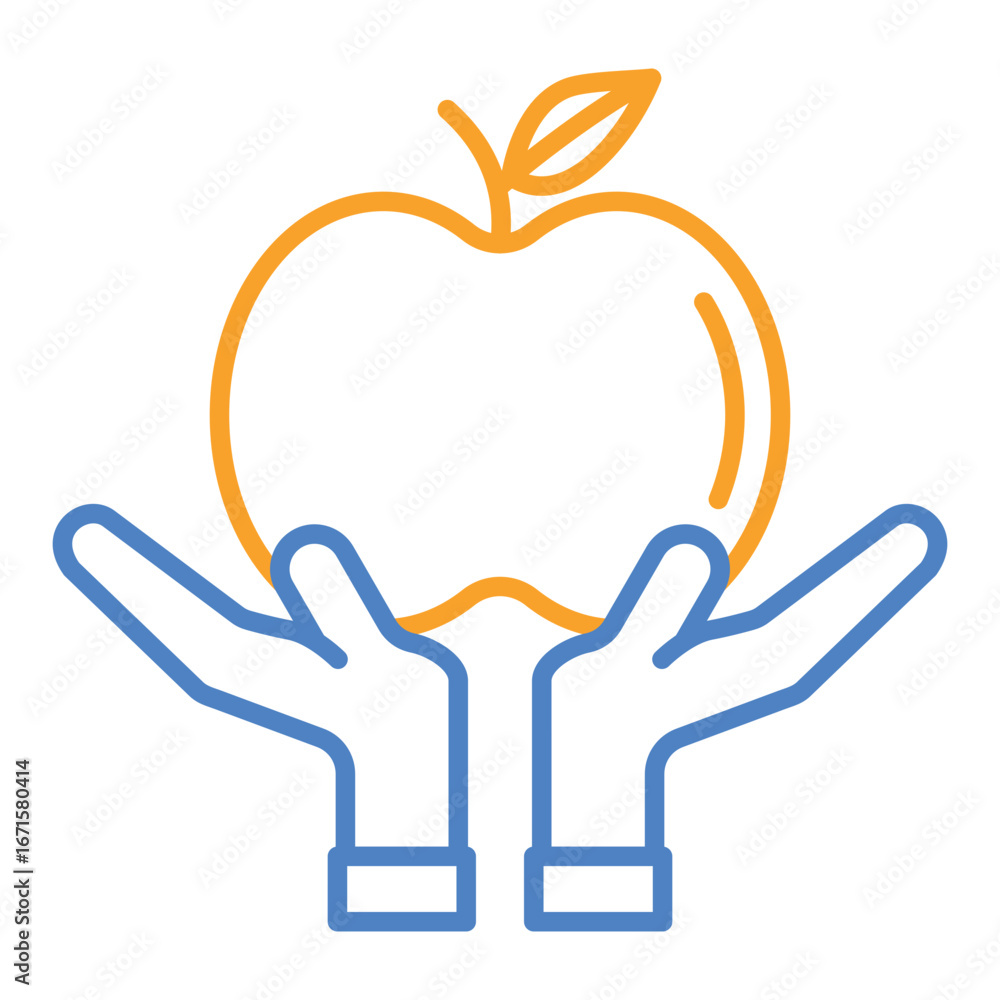 Fototapeta premium Apple Icon