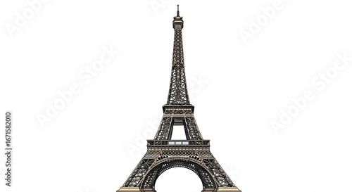 Iconic Eiffel Tower A Majestic Parisian Landmark