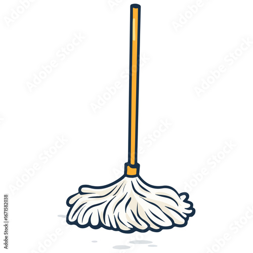 christmas mop, christmas, festival, vector, transparent background, icon, celebration, xmas, isolated, tool, cleaning, work, housework, object, mop, handle
