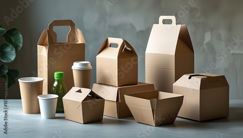 Ai scatole e contenitori per cibi e bevande 04