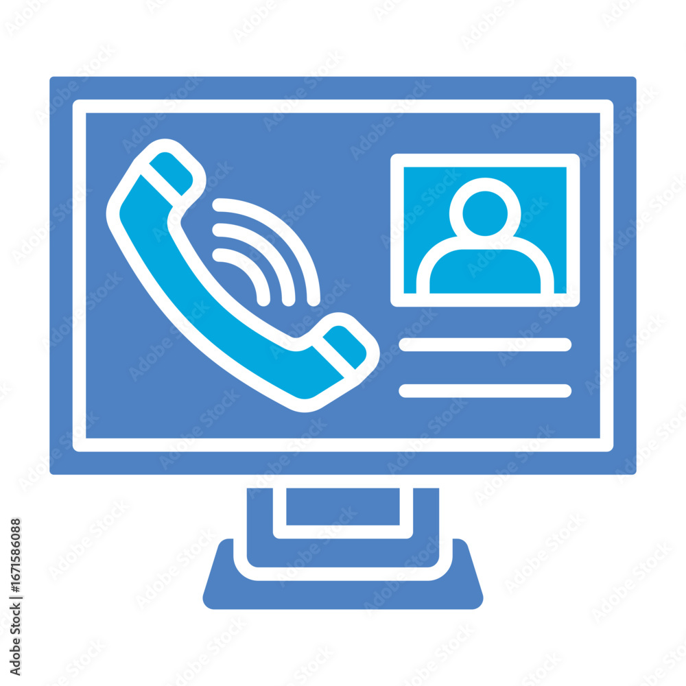 Obraz premium Call Icon