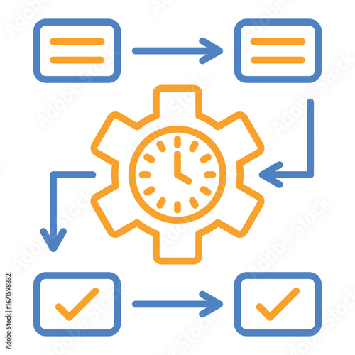Work flow Icon