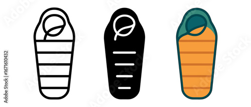 Infant swaddle designs: outline, silhouette, and colorful variations