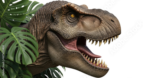 Fototapeta Naklejka Na Ścianę i Meble -  Isolated Dinosaur