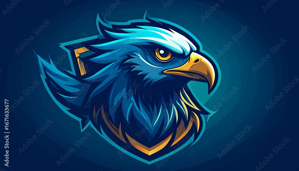 Obraz premium Falcon eSports Logo