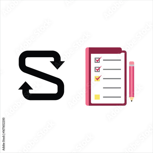 Process flowchart and checklist for task management