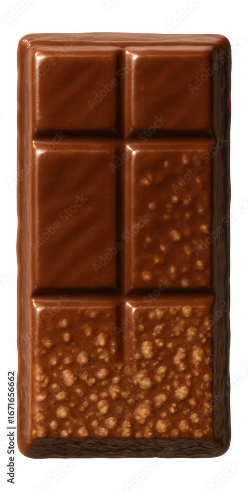 Obraz premium Chocolate bar with egg white protein