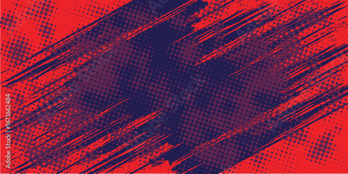halftone on white background. Vector dots glitter or halftone glitter pattern texture Pop Art Style Background. vector grunge arts red grunge