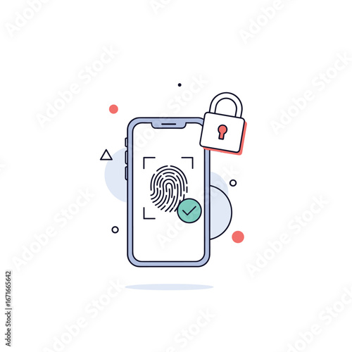 Biometric authentication technology enhancing mobile device security measures