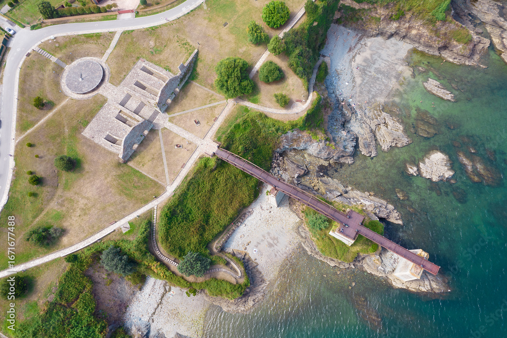 Obraz premium Coast of Ribadeo, Galicia, Spain