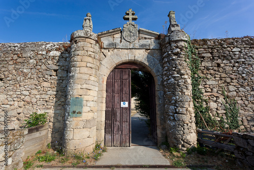 Santa Maria de Ferreira de Panton monastery, Lugo, Galicia, Spain