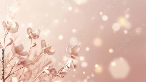 Elegant floral display with soft pink tones, suitable for romantic or celebratory themes