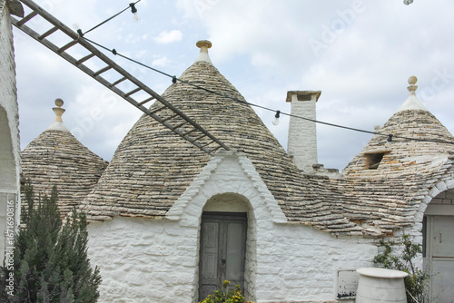 The Old town of Alberobello, Italy