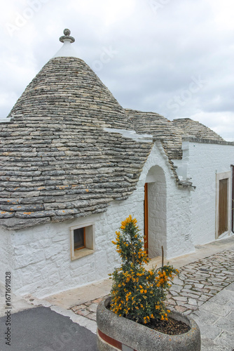 The Old town of Alberobello, Italy