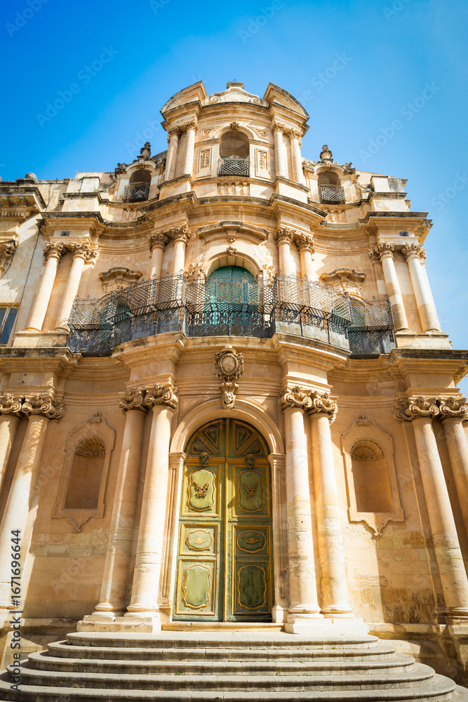 Obraz premium Chiesa di San Giovanni Evangelista in Scicli
