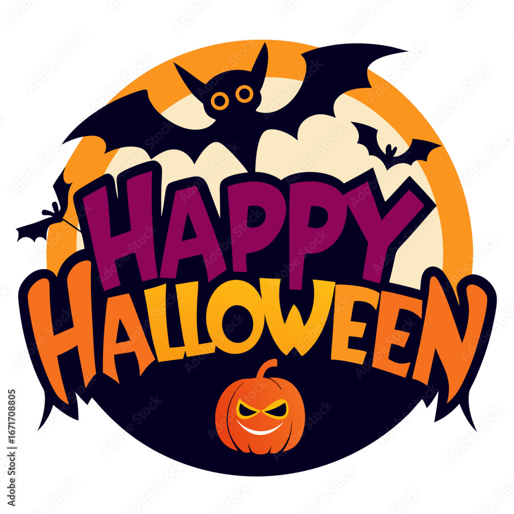 Fototapeta premium halloween party invitation