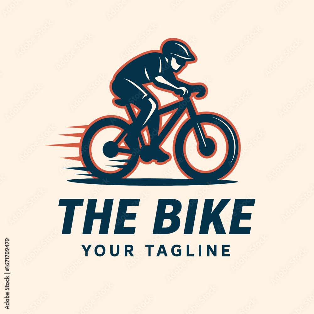 Fototapeta premium vector bicycle logo 