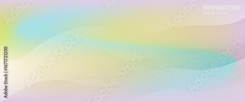 Modern fluid gradient poster template. gradient mess and presentation,website,flayer,
