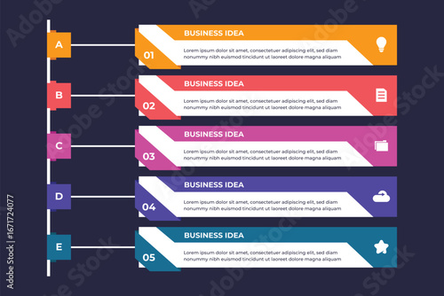 Business Idea Infographic Template