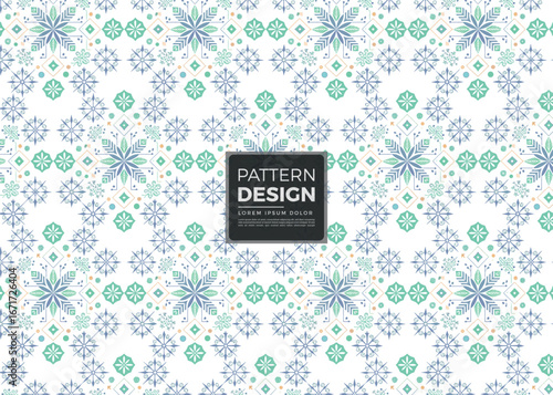 Set of seamless winter holiday patterns with snowflakes for Christmas and New Year decoration