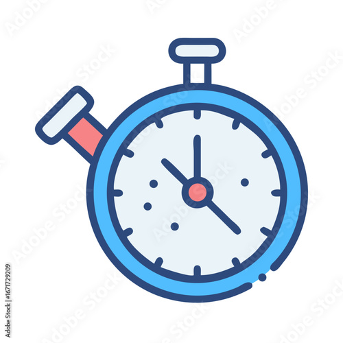 Modern stopwatch icon illustration against black background Free Download Modern stopwatch icon illustration against black background - GFXLoad