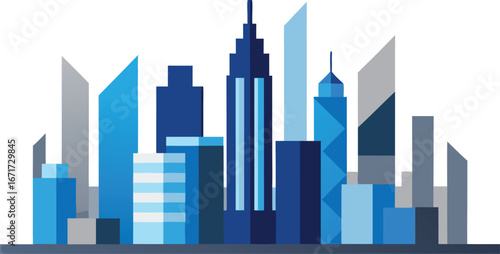 modern city
