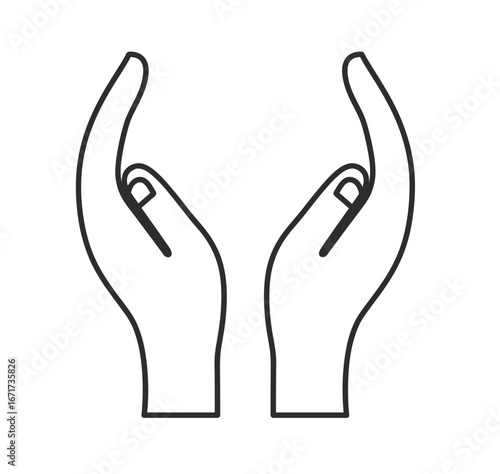 Open Hands illustration