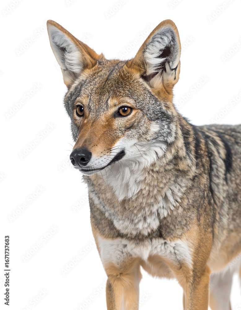 Fototapeta premium Coyote portrait close-up