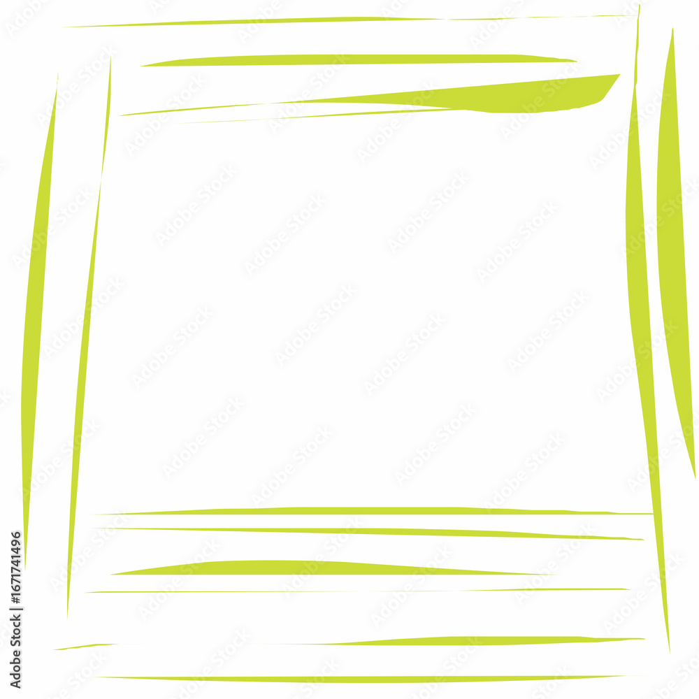 Obraz premium green grass frame