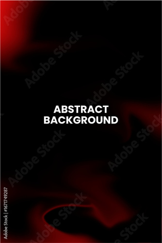 Dramatic dark background with vibrant red abstract smoky gradient for modern design projects
