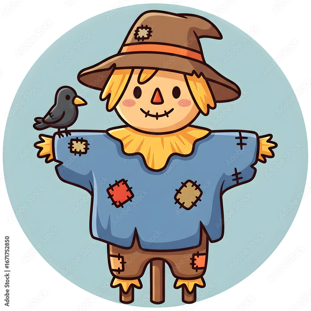 Fototapeta premium scarecrow 