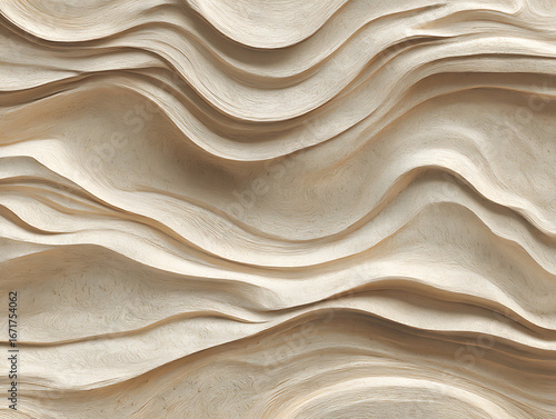 Abstract flowing organic wavy lines forming a textured natural pattern background