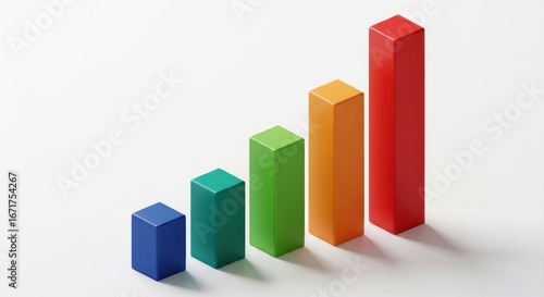 Colorful increasing bar graph Free Download Colorful increasing bar graph - GFXLoad