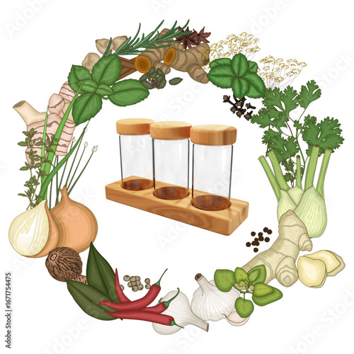 spices 3 jar