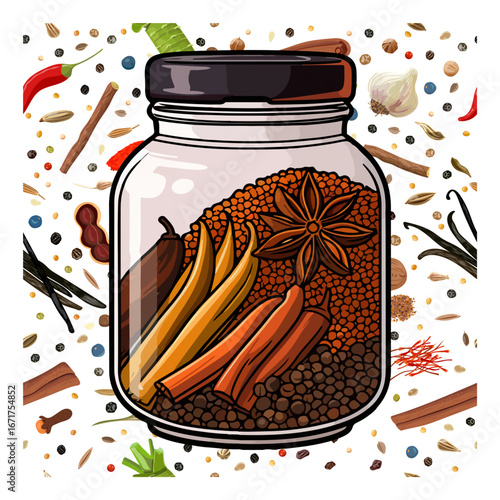 jar of spices