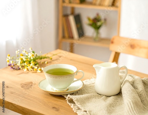 Wallpaper Mural Cozy tea moment Torontodigital.ca