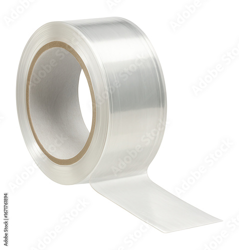 Transparent tape with a low-reflection surface