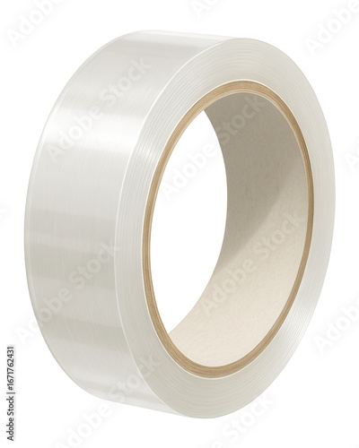 Transparent tape with a conformable backing