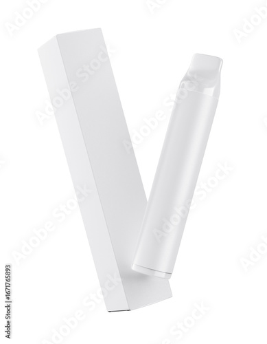 Vape Electronic Device with box white blank
